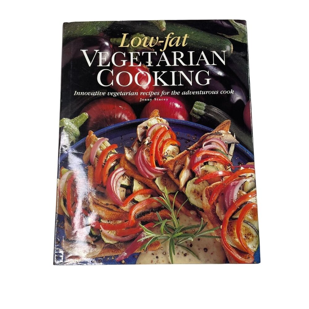 Low Fat Vegetarian Cookbook 1997 Great Veganuary Recipes Illustrated Hardcover u